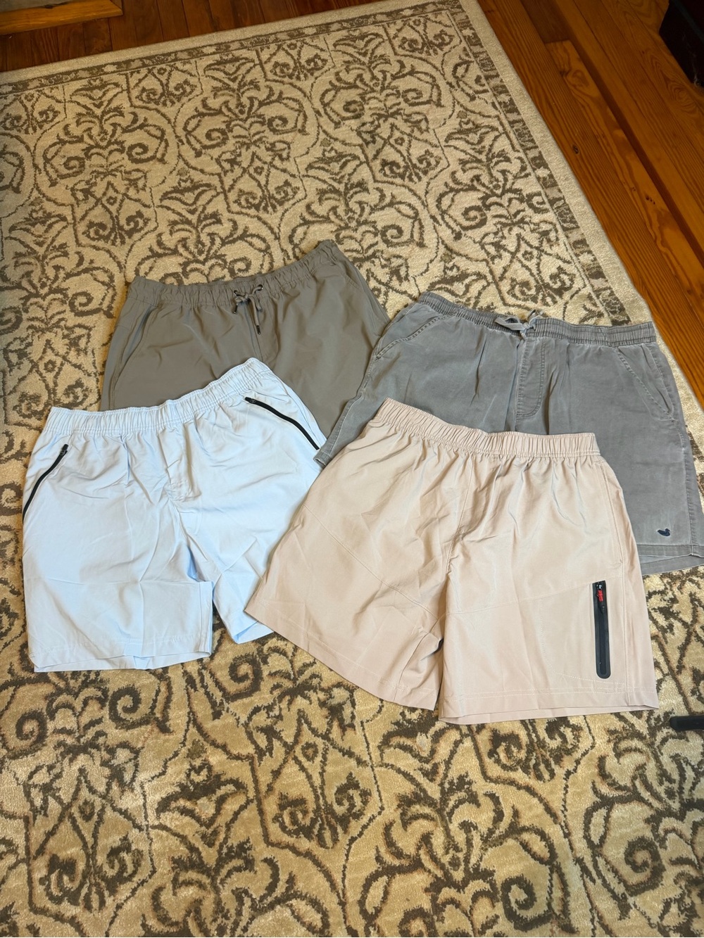 4 PREOWNED size Large men’s shorts southern marsh RBX Tech One lot bundle
